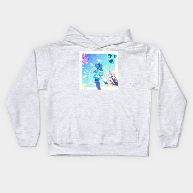 DMMd Kids Hoodie by OkiComa